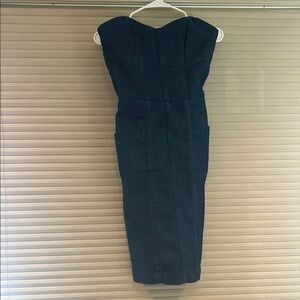 Gently used midi jean dress